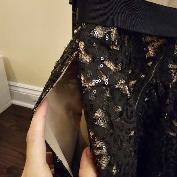 BCBG size 2 black dress (sparkle) - Picture 2 of 4